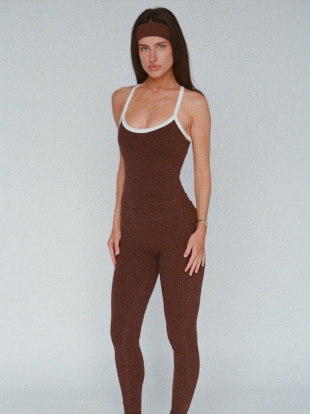 Layere Organic Cotton Brown Leggings
